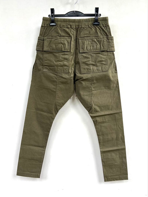 Rick Owens Drkshdw Work Pants, Cargo Painter'S Creatch Xs