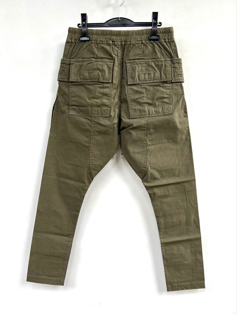 Rick Owens Drkshdw Work Pants, Cargo Painter'S Creatch Xs