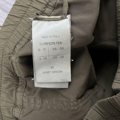 Rick Owens Drkshdw Work Pants, Cargo Painter'S Creatch Xs