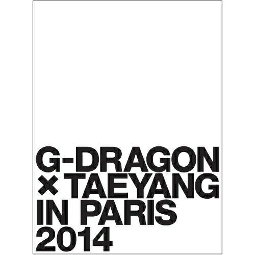 Western Music Dvd G-Dragon Taeyang(From Bigbang) Taeyang In Paris 2014