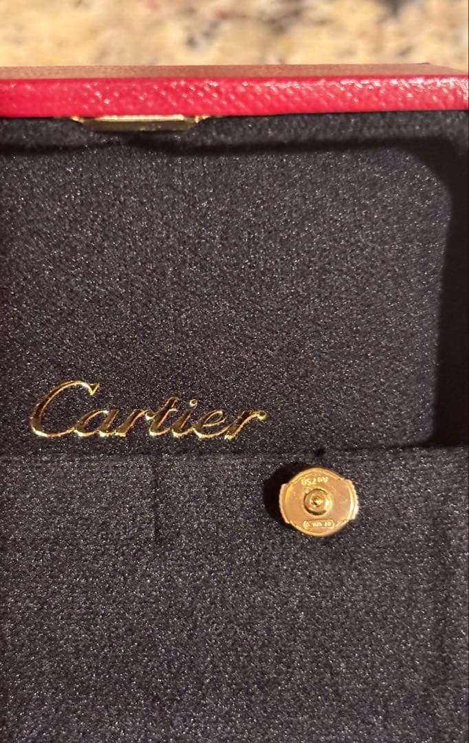 Cartier Earrings (Single) Yg