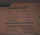 Pioneer Other Fm/Am/Aux/Phono Anp