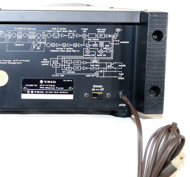 Kenwood Others Trio Kt-7700 Fm Stereo Tuner 1976