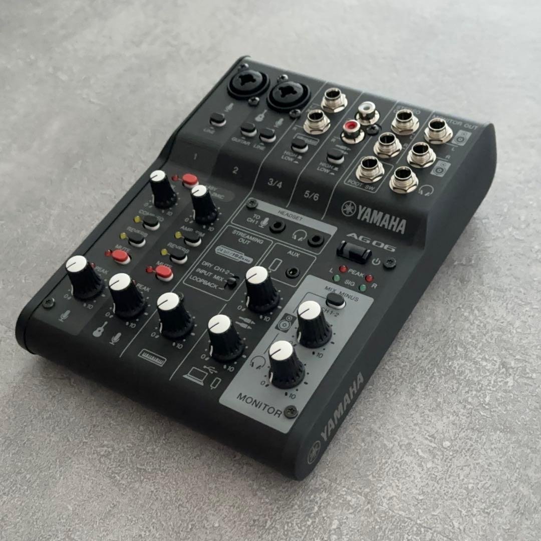 Yamaha Analog Mixers Ag06Mk2
