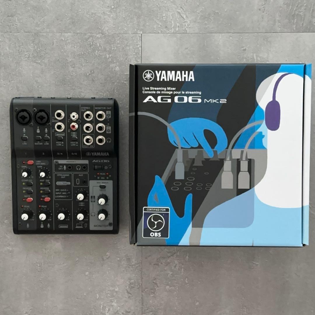 Yamaha Analog Mixers Ag06Mk2