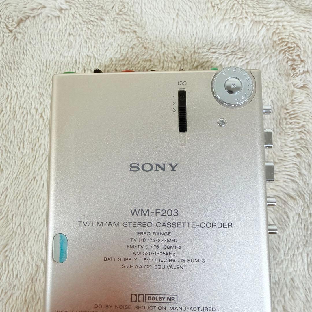 Sony Cassette Players Walkman Wm-F203