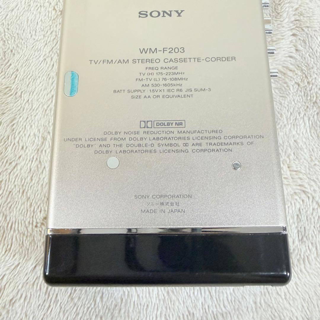 Sony Cassette Players Walkman Wm-F203