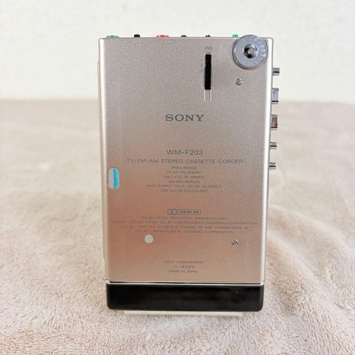 Sony Cassette Players Walkman Wm-F203