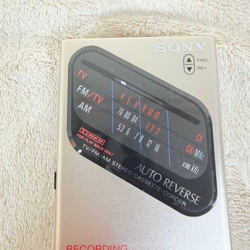 Sony Cassette Players Walkman Wm-F203