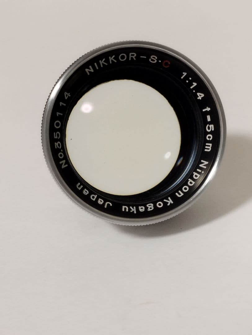 Lens (Single Focus) Nikon Nikkor-S.C F1.4