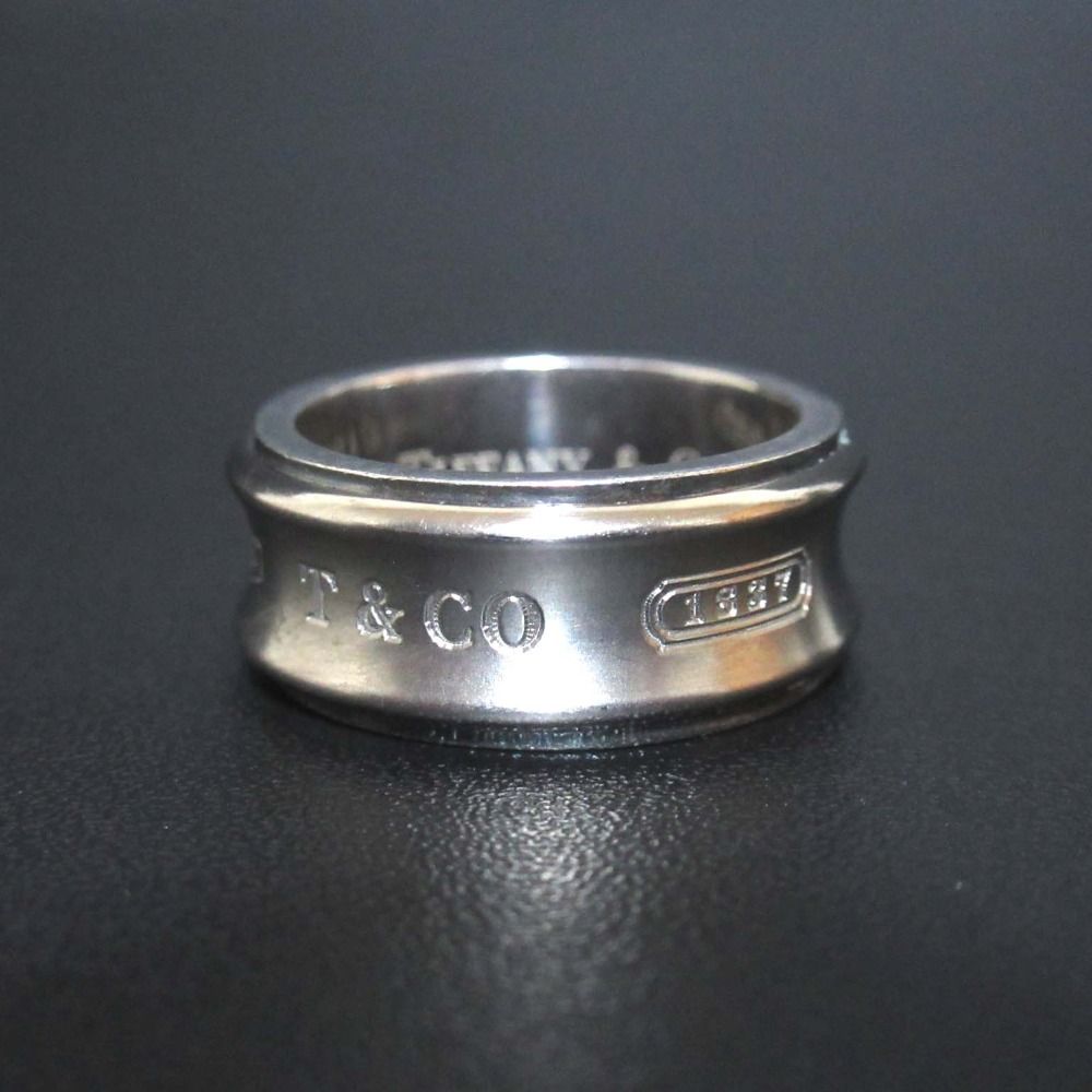 Ring Tiffany&Co 1837 925Sv 12 Used