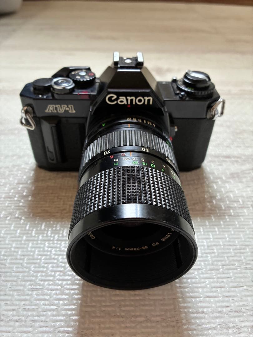 Slr Camera (Film) Canon Av-1