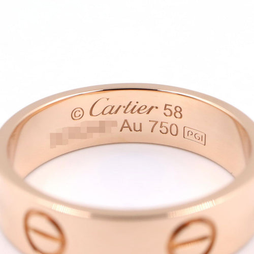 Cartier Ring B4084800 K18Pg Used A