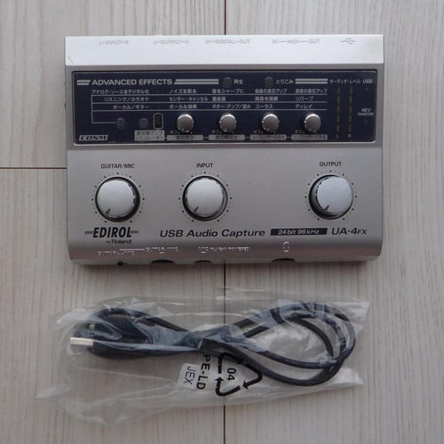Edirol Audio Interfaces By Roland Ua-4Fx Usb