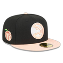 Others Mens New Era Black Atlanta Hawks 202526 City Edition Alternate 59Fifty