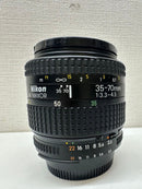 Zoom Lenses Nikon Af Nikkor 35-70Mm 1:3.3-4.5