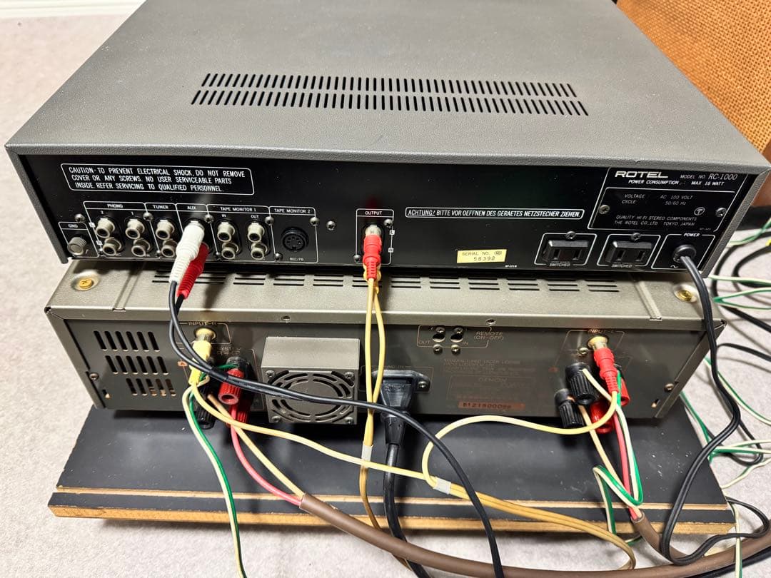 Other Rotel Rc-1000 Denon Poa-T2