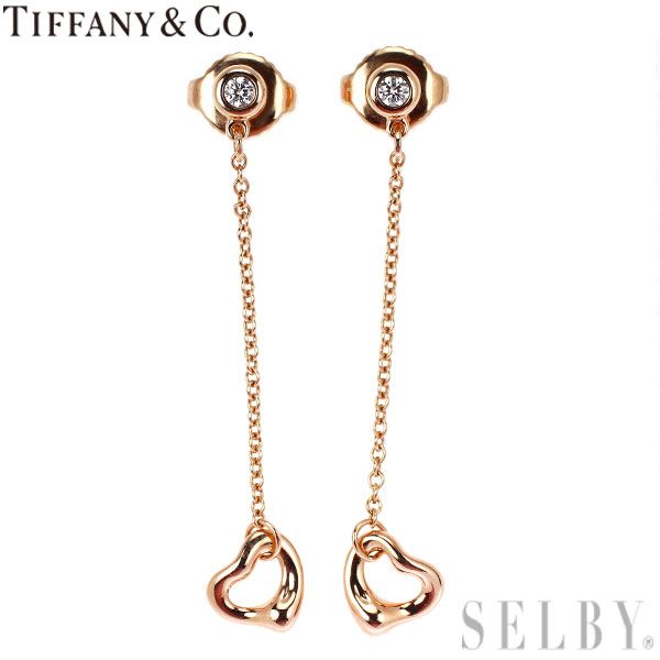 Tiffany Earrings (For Both Ears) K18Pg