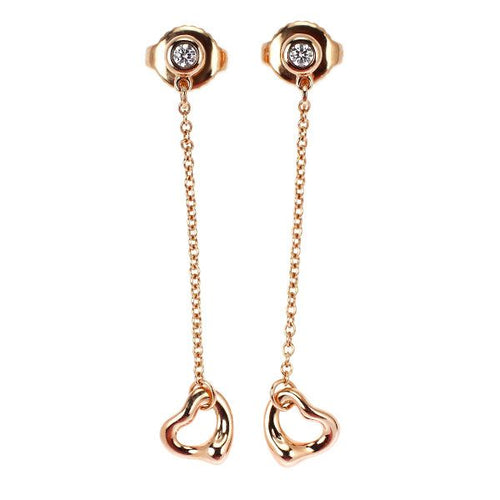 Tiffany Earrings (For Both Ears) K18Pg