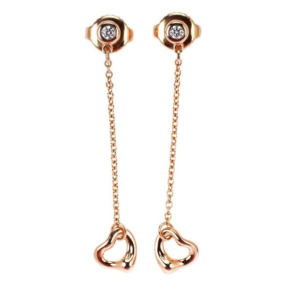 Tiffany Earrings (For Both Ears) K18Pg
