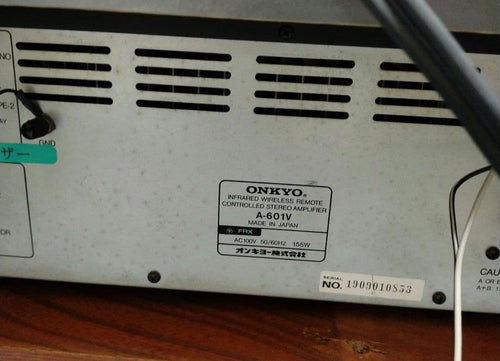 Onkyo Av Amplifier A-601V