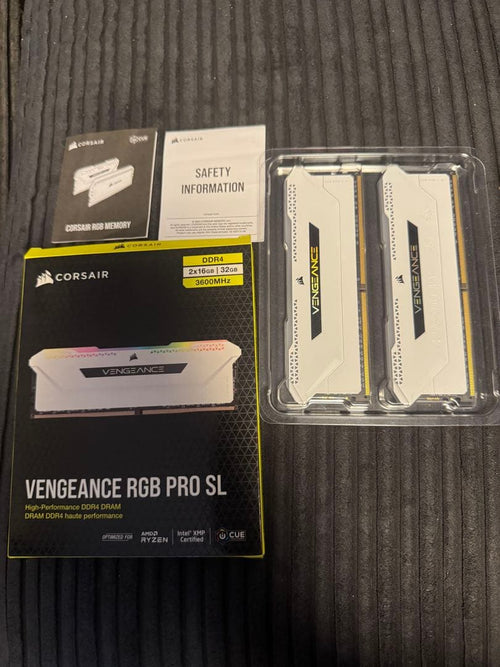 Memory Corsair Vengeance Rgb Pro Sl 3600 32Gb