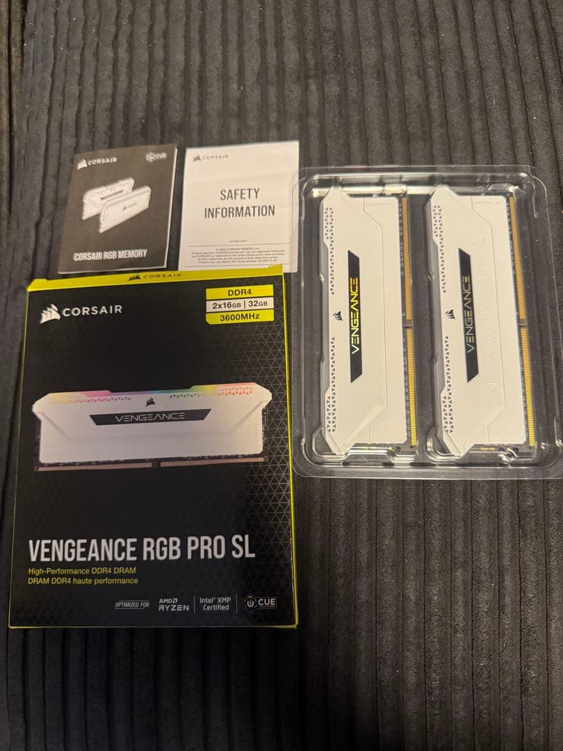 Memory Corsair Vengeance Rgb Pro Sl 3600 32Gb