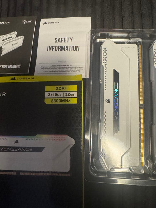 Memory Corsair Vengeance Rgb Pro Sl 3600 32Gb
