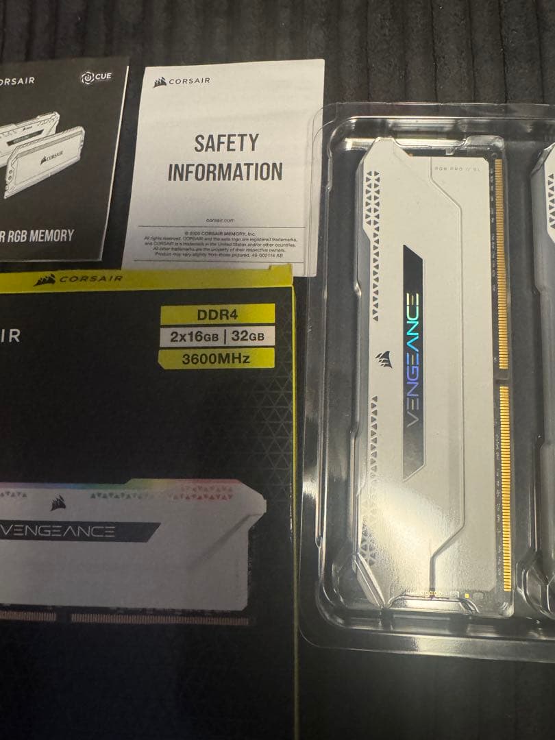 Memory Corsair Vengeance Rgb Pro Sl 3600 32Gb