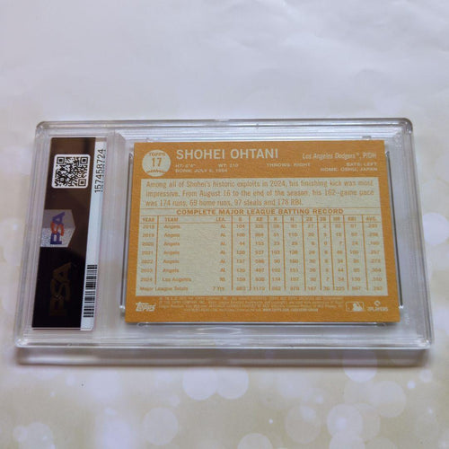 Mlb 2025 Topps Archives Psa 9