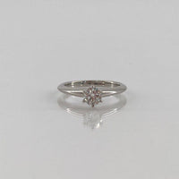 Ring Tiffany&Co. D0.3Ct 5 Pt950 3.61G