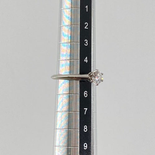 Ring Tiffany&Co. D0.3Ct 5 Pt950 3.61G