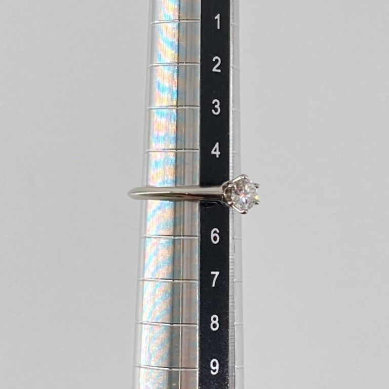 Ring Tiffany&Co. D0.3Ct 5 Pt950 3.61G