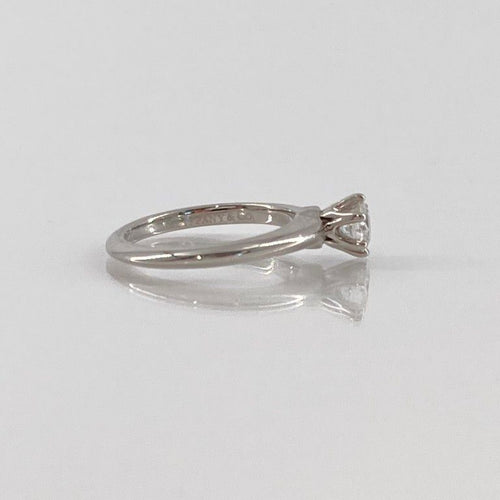 Ring Tiffany&Co. D0.3Ct 5 Pt950 3.61G