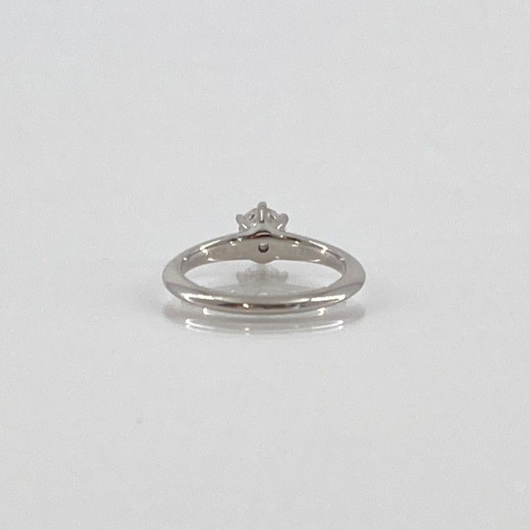 Ring Tiffany&Co. D0.3Ct 5 Pt950 3.61G