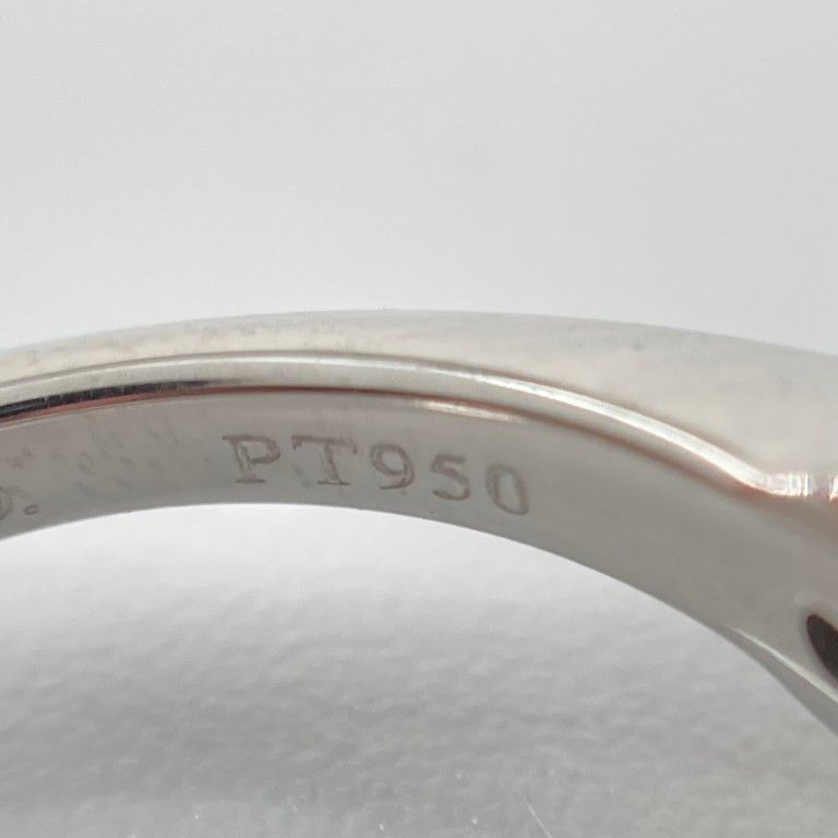 Ring Tiffany&Co. D0.3Ct 5 Pt950 3.61G