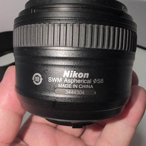 Nikon Lens (Single Focus) Af-S Nikkor F/1.8G