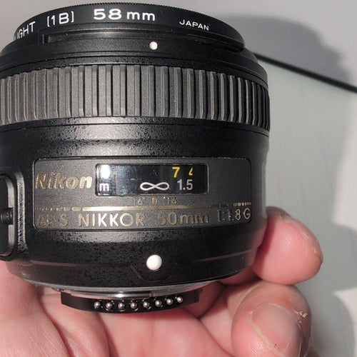 Nikon Lens (Single Focus) Af-S Nikkor F/1.8G