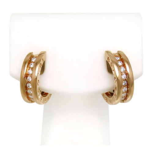 Bvlgari Earrings (For Both Ears) 348036 Au750 (K18Pg)