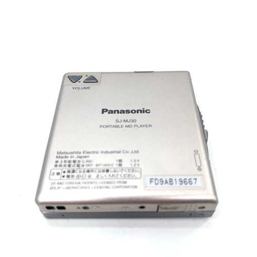 Panasonic Portable Md Player Sj-Mj30
