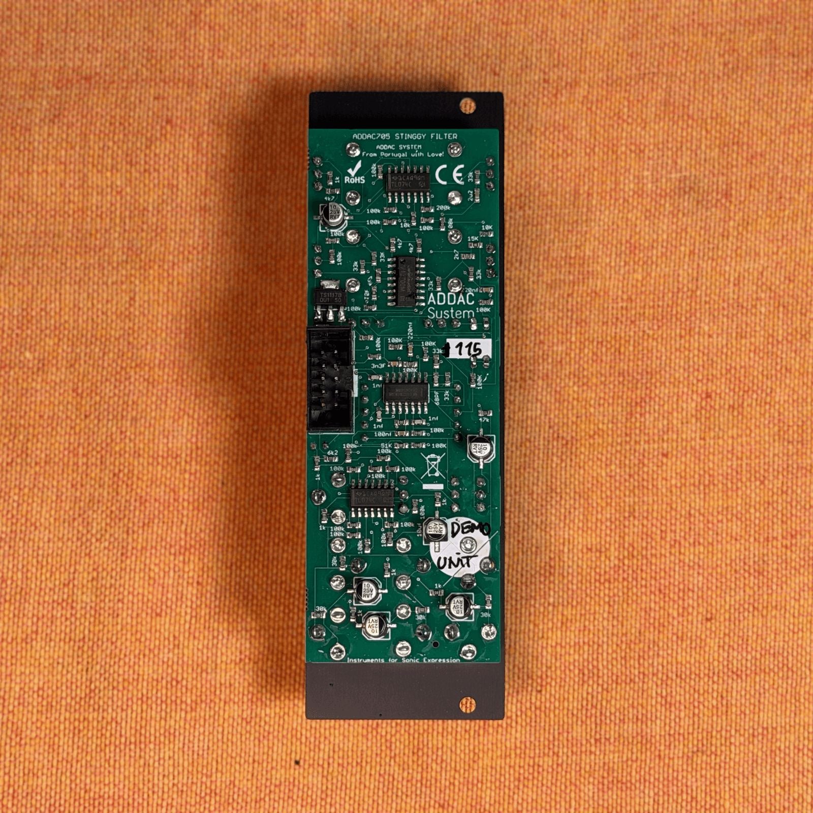 Modular Synthesizer Addac System: Addac705 Vc Stinggy Filter