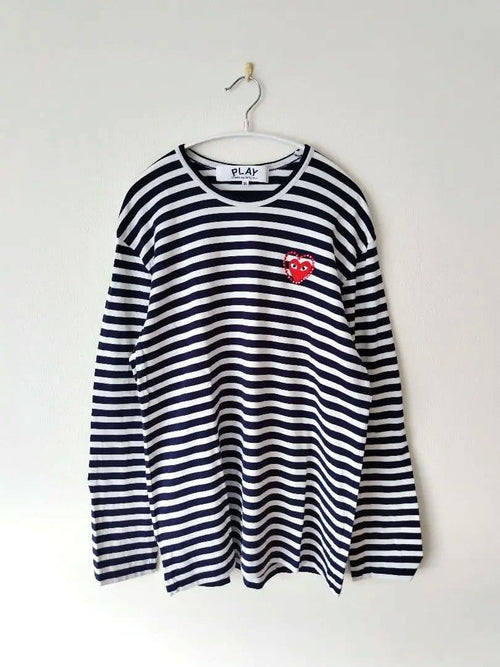 Play Comme Des Garcons Medium/Long-Sleeve T-Shirts T