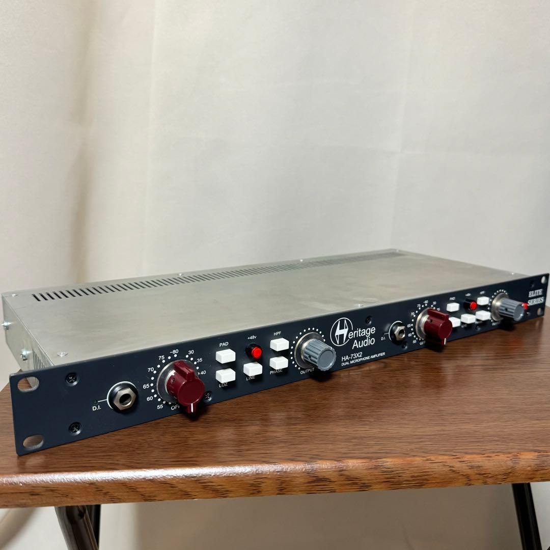 Microphone Preamplifiers Heritage Audio Ha73X2 Elite