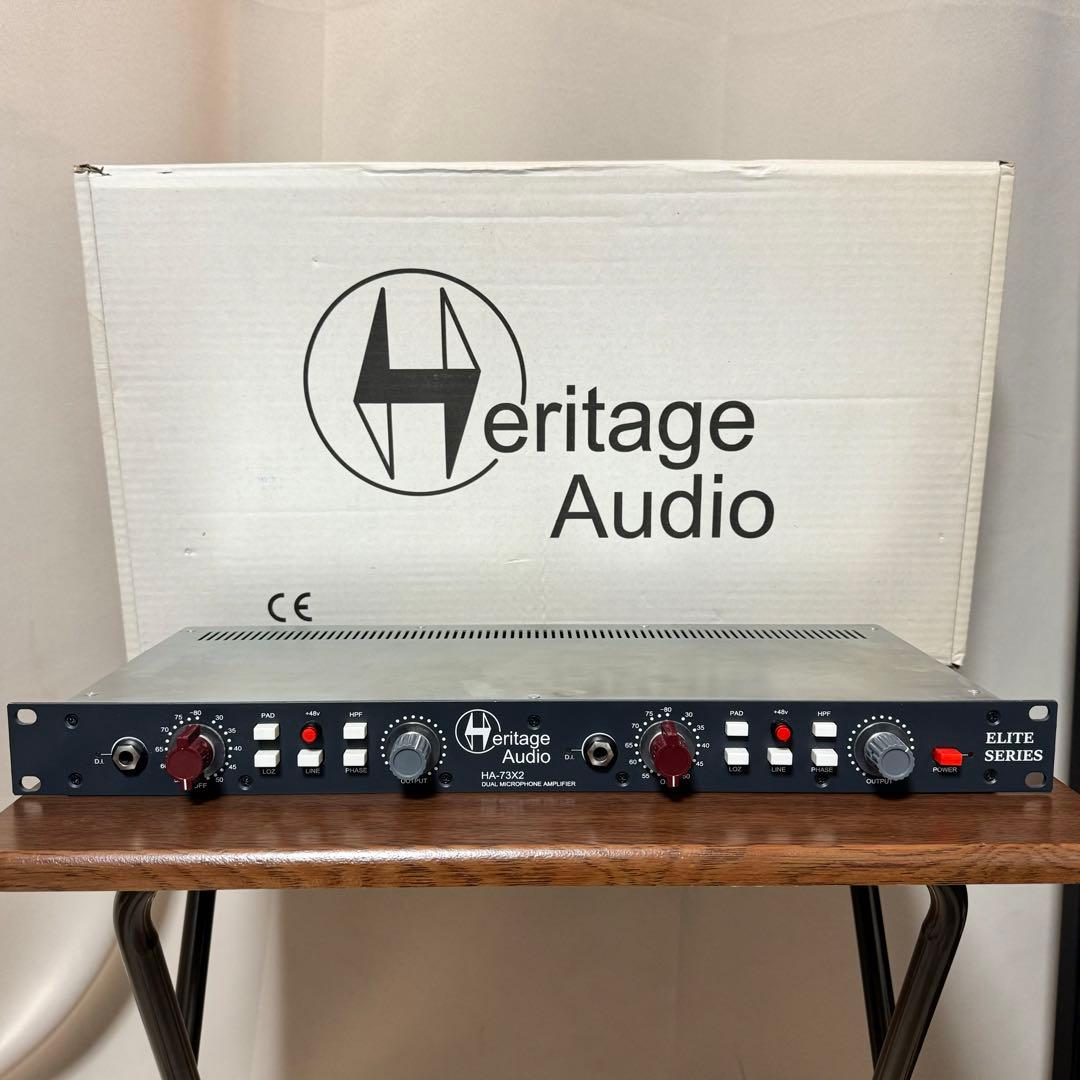Microphone Preamplifiers Heritage Audio Ha73X2 Elite
