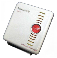 Portable Md Player Panasonic Sj-Mj19-W Mdlp