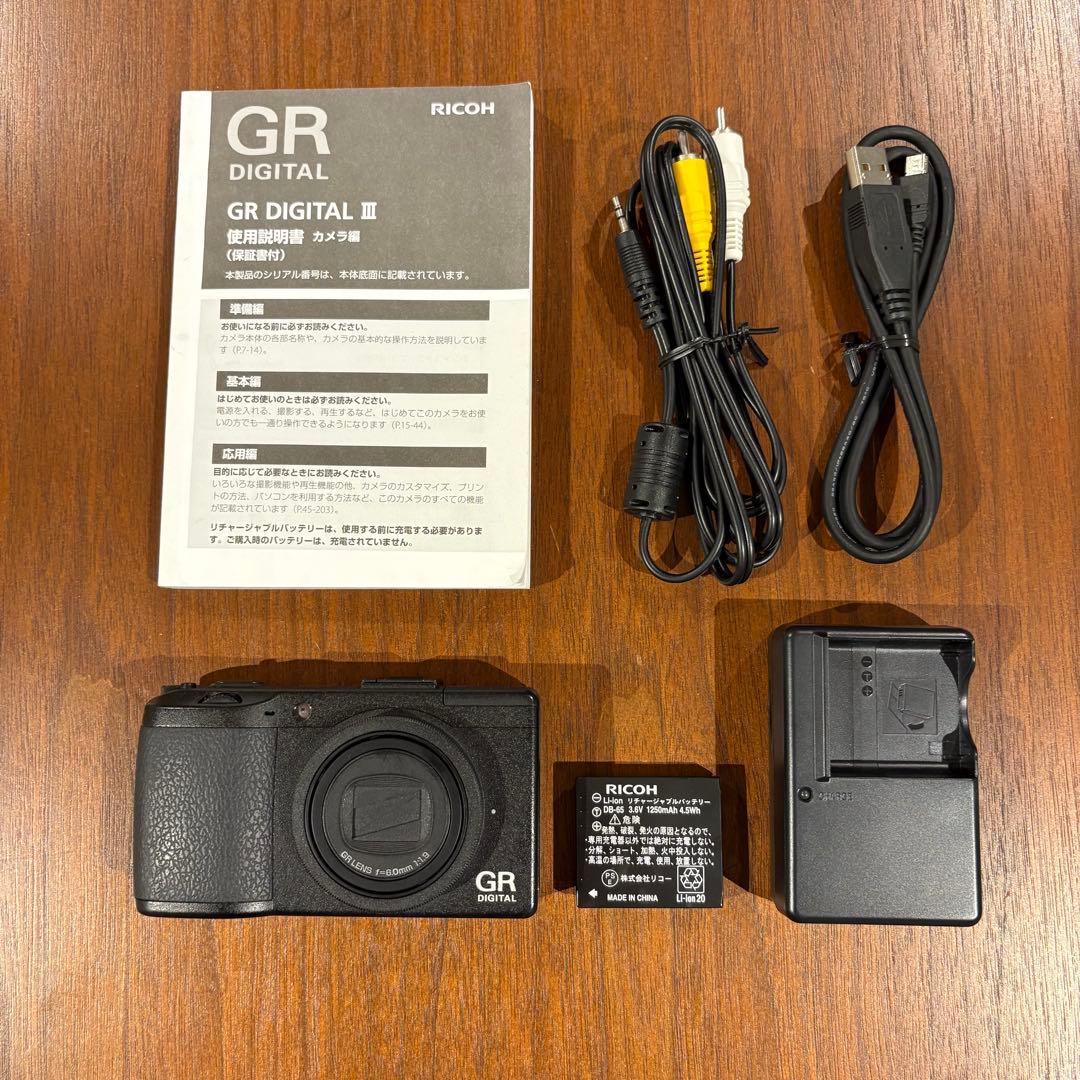 Ricoh Compact Digital Camera Gr Iii Gr3