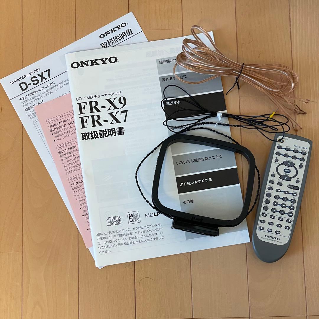 Onkyo Cd Md Cassette Deck Fr-X7