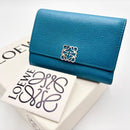 Loewe Trifold Wallets Blue