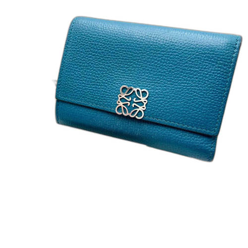 Loewe Trifold Wallets Blue