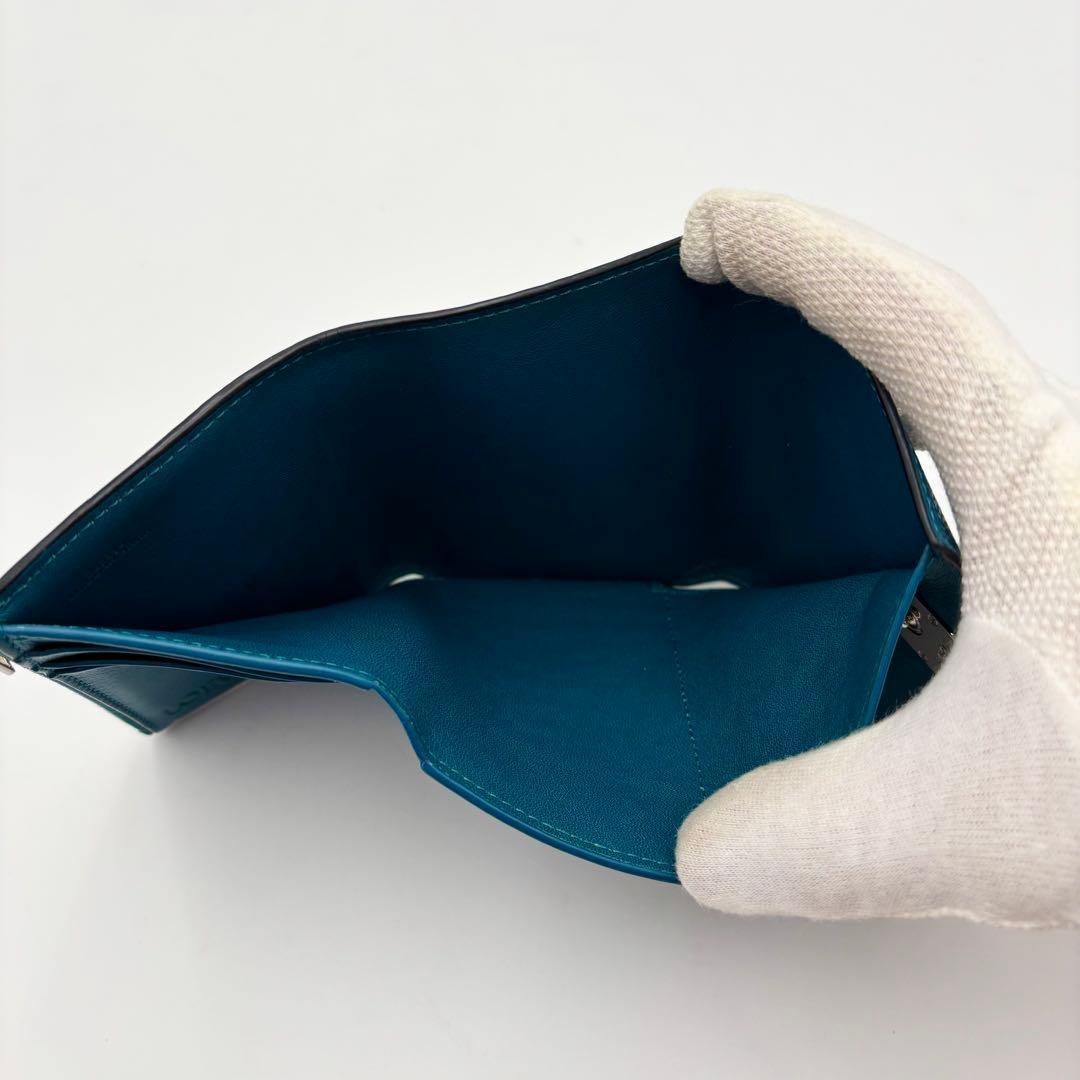 Loewe Trifold Wallets Blue